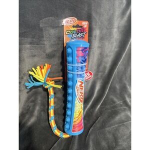 NERF 11 inch Color Blast‎ Pet Squeak Stick with T-Shirt Rope Dog Toy